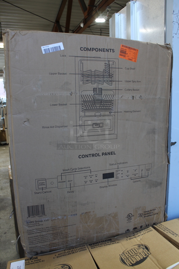BRAND NEW SCRATCH AND DENT! Honeywell HDS18SS Stainless Steel Undercounter Dishwasher. 120 Volts, 1 Phase. - Image 5 of 6
