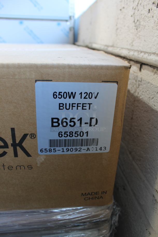 BRAND NEW SCRATCH AND DENT! LATE MODEL! CookTek B651-D Metal Commercial Single Burner Drop In Induction Range. 120 Volts, 1 Phase.  - Image 9 of 9