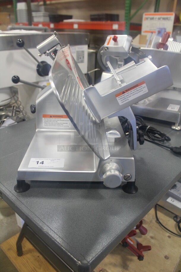 NEW! Varimixer Model 10.30/N Commercial Countertop Meat/Cheese Deli Slicer. 24x14x17. 120V/60Hz.  - Image 2 of 5