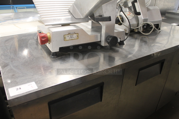 True TUC-72 Stainless Steel Commercial 3 Door Undercounter Cooler on Commercial Casters. 115 Volts, 1 Phase. Tested and Working! - Image 2 of 8