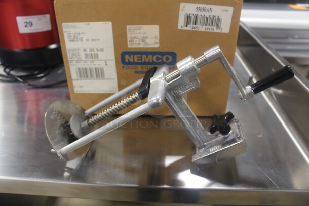 NEW IN BOX! Nemco Model 55050AN Commercial Spiral French Fry Cutter. 22x5.5x9