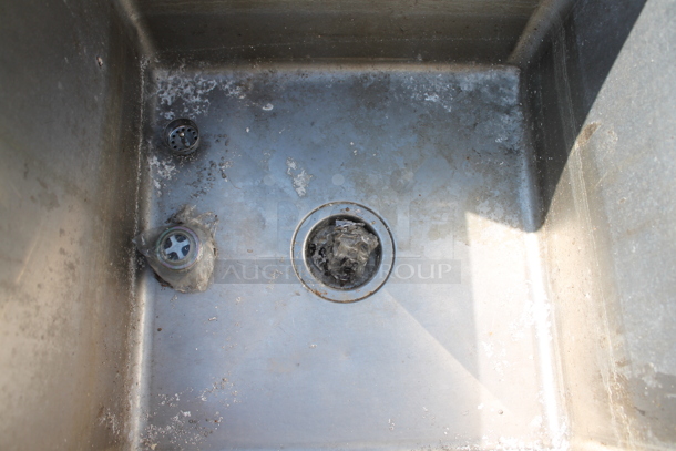 Stainless Steel Commercial 2 Bay Sink w/ Faucet and Handles. Bays 18x18 - Image 3 of 5