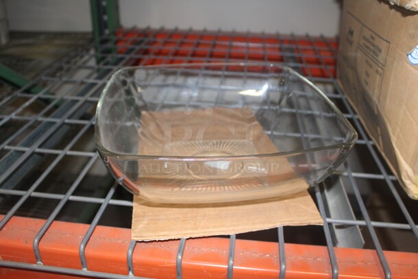 NEW! 4 Glass Serving Bowls. 11x11x4.5  4X Your Bid!  - Image 2 of 2