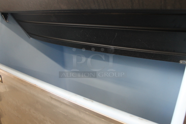 Ice-O-Matic Stainless Steel Commercial Ice Machine on Commercial Bin. - Image 5 of 5