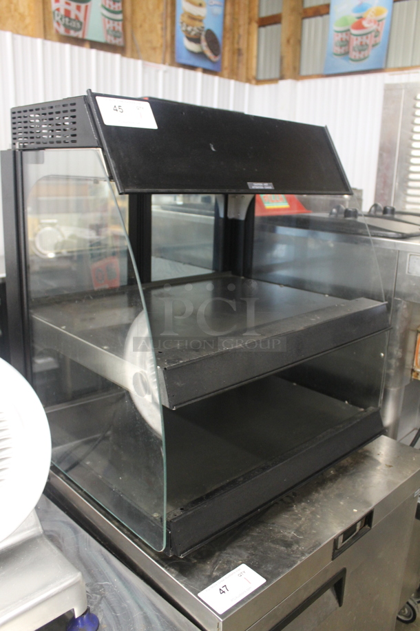 Hatco GRCMW-26D Metal Commercial Countertop 2 Tier Warming Merchandiser Display Case. 120 Volts, 1 Phase. Tested and Working! - Image 2 of 6