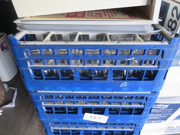 Blue 25 Hole Dishwasher Rack.