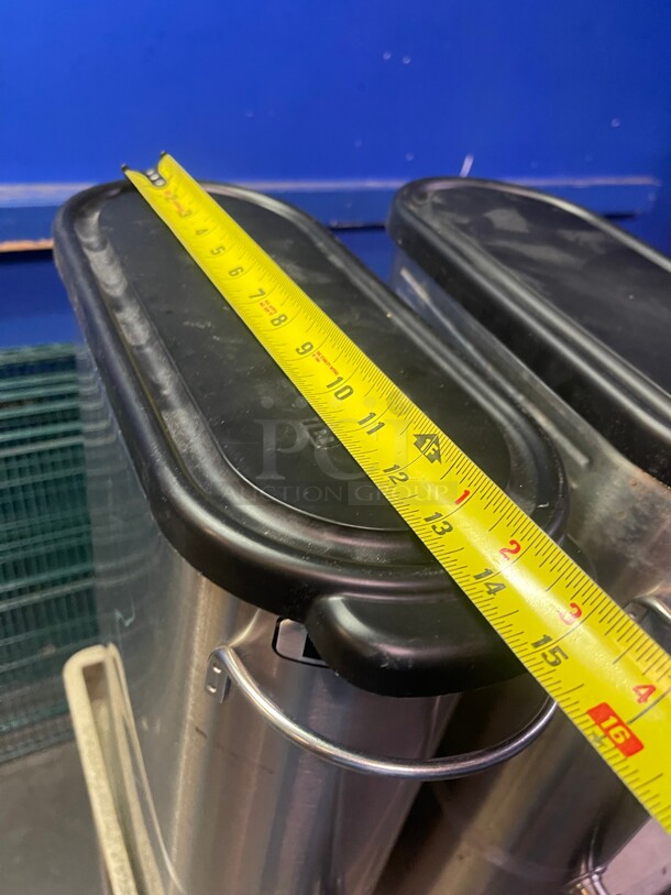 Nice! Bunn TDO-N-3.5 3.5 Gallon Narrow Commercial Iced Tea Dispenser with Pinch Tube Faucet NSF 6x15x22 - Image 8 of 9