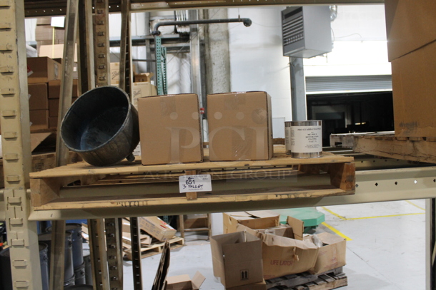 ALL ONE MONEY! THREE PALLET LOT of Various Items Including EPDM Rubber Sealant. BUYER MUST REMOVE. - Image 2 of 7