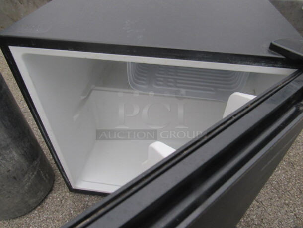 One Black And Decker Refrigerator. 120 Volt. Model# BCFA17B. 19X18X20.  Working - Image 2 of 5