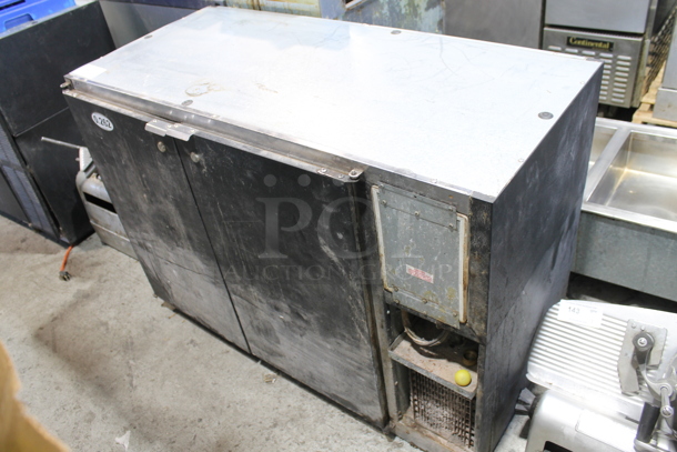 Beverage Air BB48 Metal Commercial 2 Door Back Bar Cooler. 115 Volts, 1 Phase. Tested and Powers On But Does Not Get Cold - Image 1 of 7