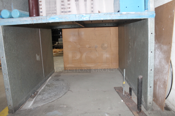 Binks Metal Cabinet w/ Light. BUYER MUST REMOVE. - Image 8 of 8