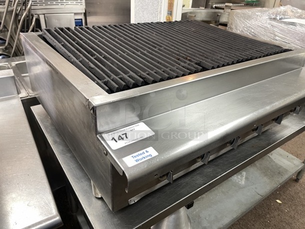 Imperial 36 inch Gas Commercial Charboriler NSF Tested and Working! - Image 1 of 9