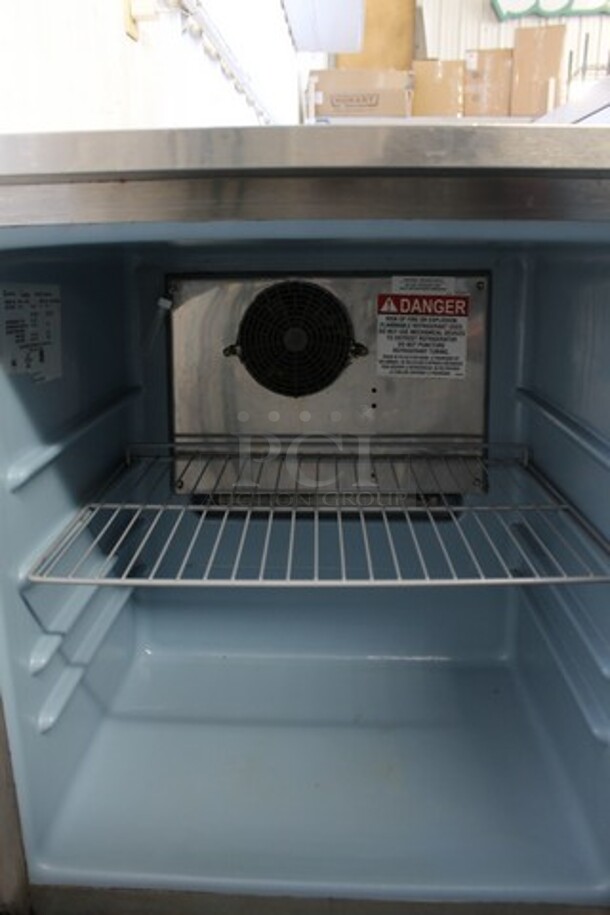 2017 Delfield 406P-STAR2 Stainless Steel Commercial Single Door Undercounter Cooler. 115 Volts, 1 Phase. Tested and Working! - Image 2 of 3
