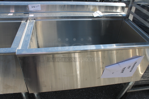 BRAND NEW SCRATCH AND DENT! Eagle B36IC-12D-22 Stainless Steel Commercial Ice Bin. - Item #1109662