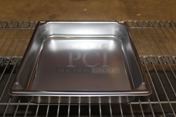 NEW! 6 Vollrath 2/3 Size x 2.5" Stainless Steel Perforated Insert/Pans. 6X Your Bid!  - Image 1 of 1