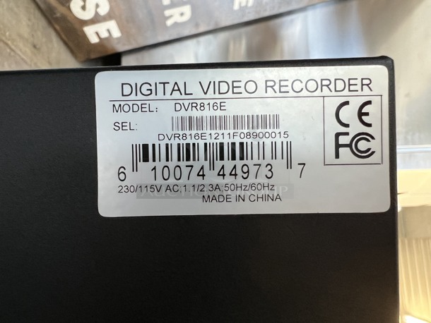 2 IC Realtime Model DVR816E Security Camera DVRs. 17.5x17.5x3.5. 2 Times Your Bid! - Image 6 of 6