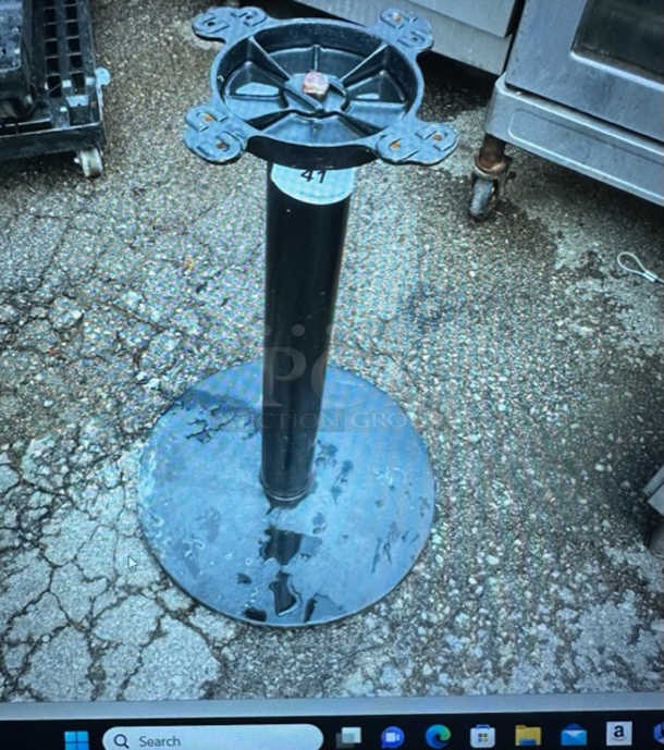 One Table Base. - Image 1 of 1