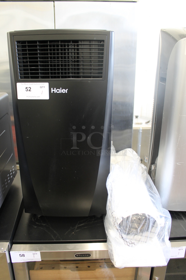 BRAND NEW SCRATCH AND DENT! Haier HPQ10XCR-B3 Metal Floor Style 10,000 BTU Portable Air Conditioner. 115 Volts, 1 Phase. Tested and Working!