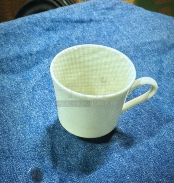 NEW Ivory Footed Espresso Cup. 12XBID - Image 1 of 1