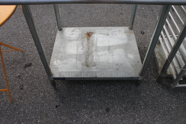 Stainless Steel Table w/ Under Shelf  - Image 2 of 3