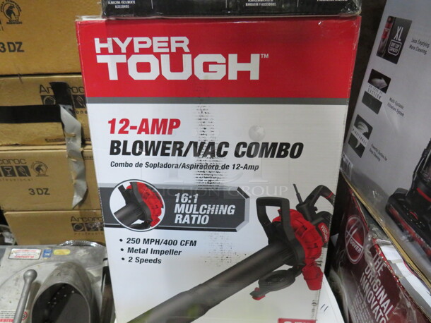 One Hyper Tough 12 Amp Blower/Vac Combo.
