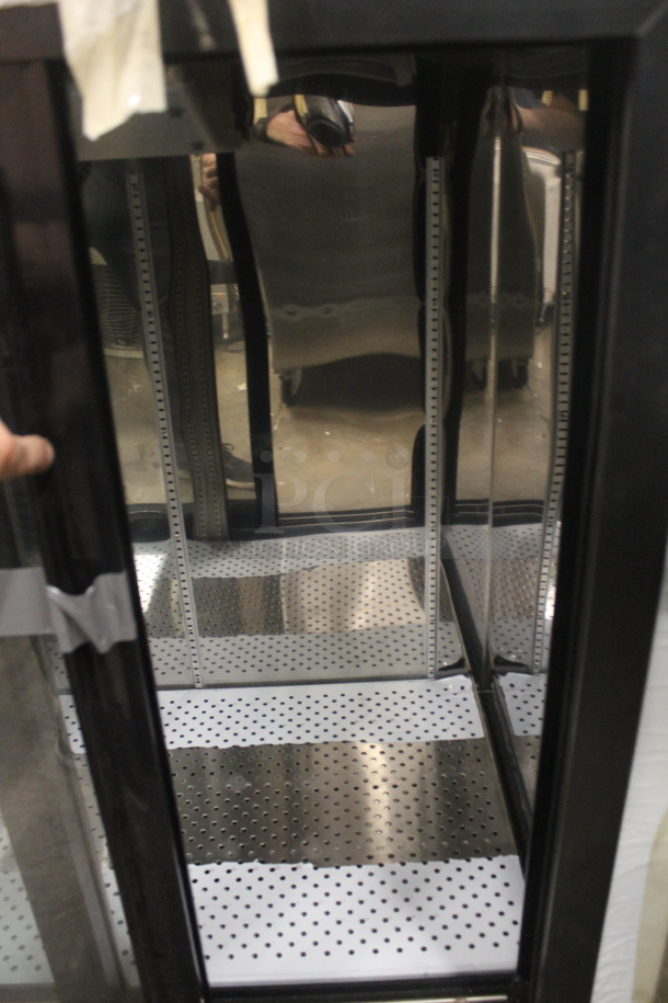 BRAND NEW SCRATCH AND DENT! Stainless Steel Commercial 4 Door Back Bar Cooler Merchandiser. Does Not Come w/ Remote Compressor - Image 8 of 9