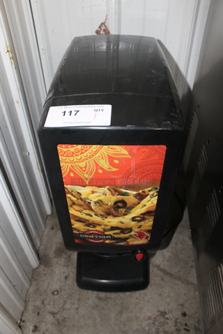 AFP Sierra Black Poly Countertop Cheese Dispenser. 120 Volts, 1 Phase. Tested and Working!