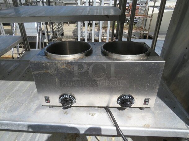 One 2 Well Warmer. #TWINFS-4. 120 Volt. 17X9X7 - Image 1 of 1