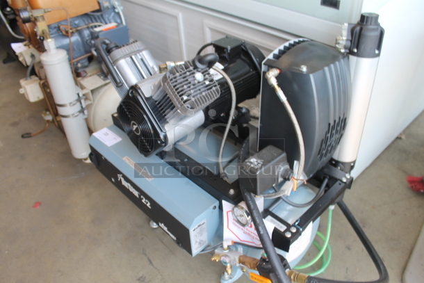 Air Techniques AirStar 22 Metal Commercial Floor Style Dental Air Compressor. 208-230 Volts, 1 Phase. - Image 3 of 7