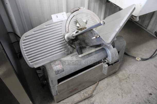 Hobart Model 1712 Stainless Steel Commercial Countertop Automatic Meat Slicer. 115 Volts, 1 Phase. 26x21x26. Tested and Working! - Image 2 of 7