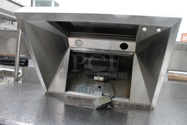 Prestige WMPLDF3024-1 Stainless Steel Hood. 115 Volts, 1 Phase.