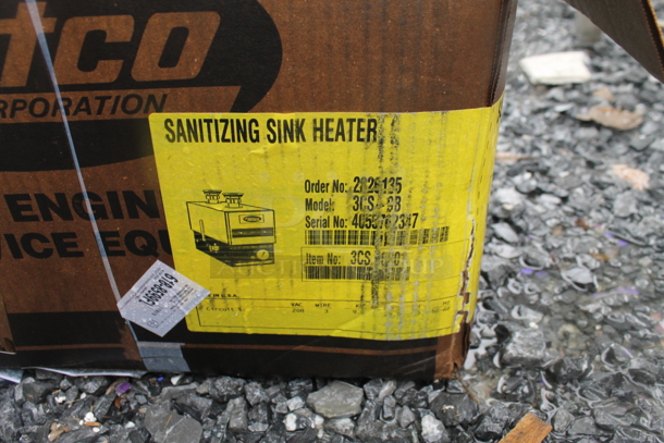 BRAND NEW SCRATCH AND DENT! Hatco 3CS-9B 9 kW Sanitizing Sink Heater - Balanced, 208 Volts, 3 Phase - Image 5 of 5