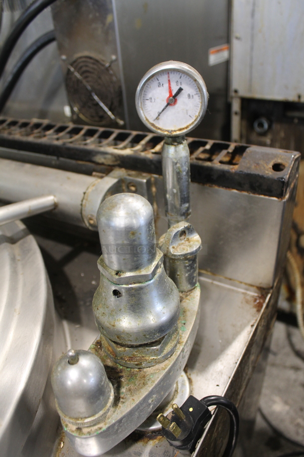 Modular Stainless Steel Commercial Countertop Natural Gas Powered Steam Kettle. - Image 7 of 7