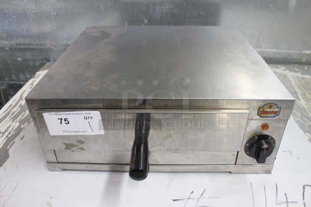 Sirman Forno Pizza Stainless Steel Commercial Countertop Electric Powered Pizza Oven. 230 Volts, 1 Phase.  - Image 1 of 9