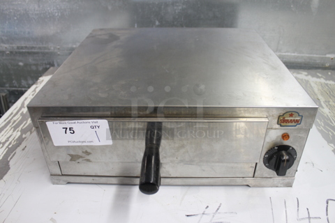Sirman Forno Pizza Stainless Steel Commercial Countertop Electric Powered Pizza Oven. 230 Volts, 1 Phase. 