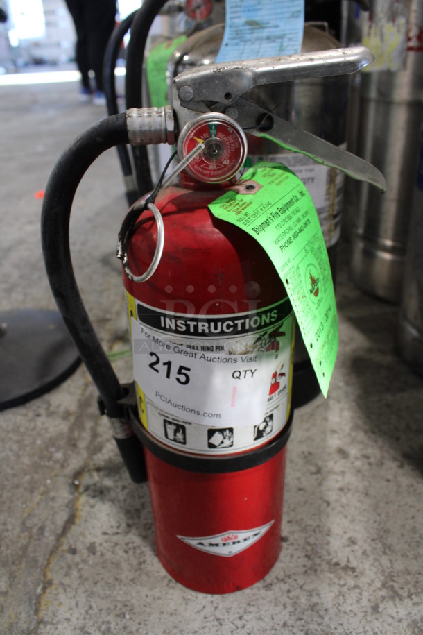 Amerex Dry Chemical Fire Extinguisher. 4x6x15