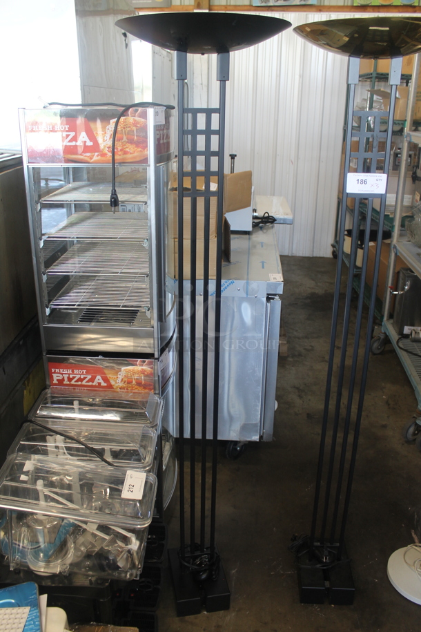 3 Various Metal Floor Style Lamps. 3 Times Your Bid! - Image 2 of 10