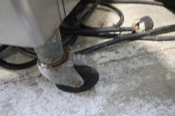 Taylor 794-33 Stainless Steel Commercial Floor Style Air Cooled 2 Flavor w/ Twist Soft Serve Ice Cream Machine on Commercial Casters. 208-230 Volts, 3 Phase. - Image 7 of 7