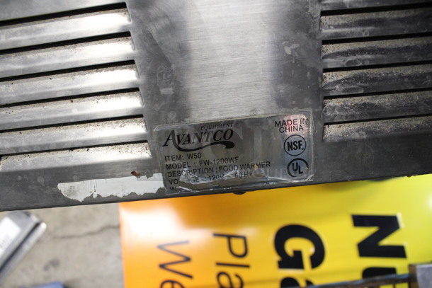 Avantco Model FW-1200WF Stainless Steel Commercial Countertop Food Warmer. 120 Volts, 1 Phase. 14.5x23x9. Tested and Working! - Image 4 of 4