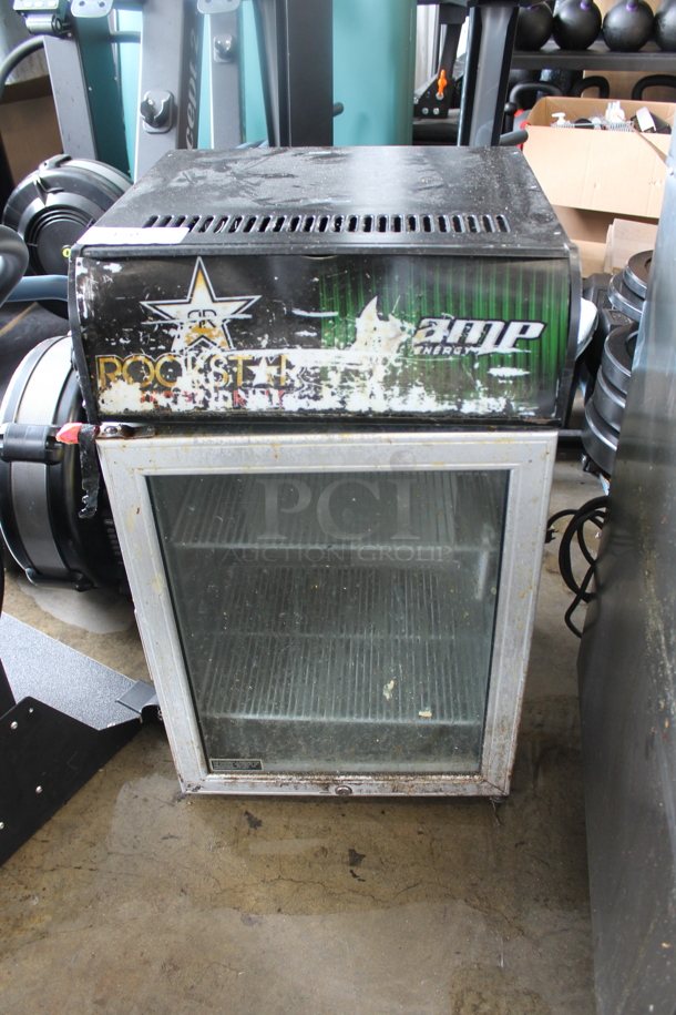 2010 CTB100 Metal Commercial Mini Cooler Merchandiser. 115 Volts, 1 Phase. Tested and Powers On But Does Not Get Cold - Image 1 of 3