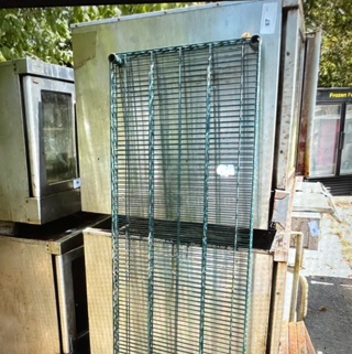 Green Metro Shelves. 72X24. 2XBID