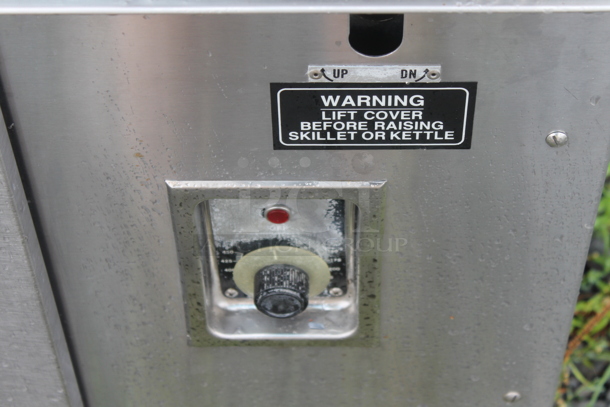 Market Forge 1500 Stainless Steel Commercial  Natural Gas Powered Braising Pan. 76,000 BTU. - Image 2 of 6