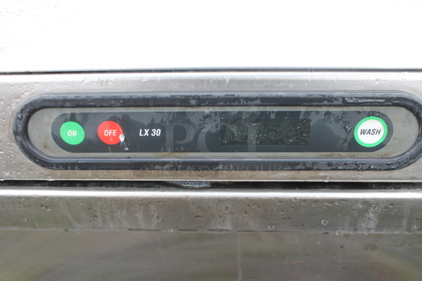 Hobart LX30H Stainless Steel Commercial Undercounter Dishwasher. 120/208 Volts, 1 Phase.  - Image 2 of 6