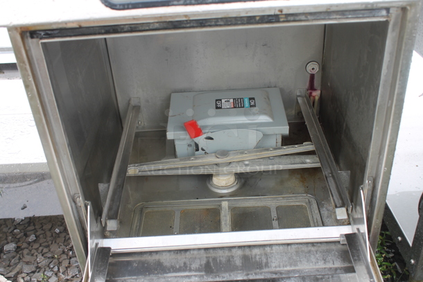 Hobart LX30H Stainless Steel Commercial Undercounter Dishwasher. 120/208 Volts, 1 Phase.  - Image 3 of 6