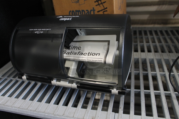 BRAND NEW IN BOX! Georgia Pacific Compact Toilet Paper Dispenser. - Image 2 of 4
