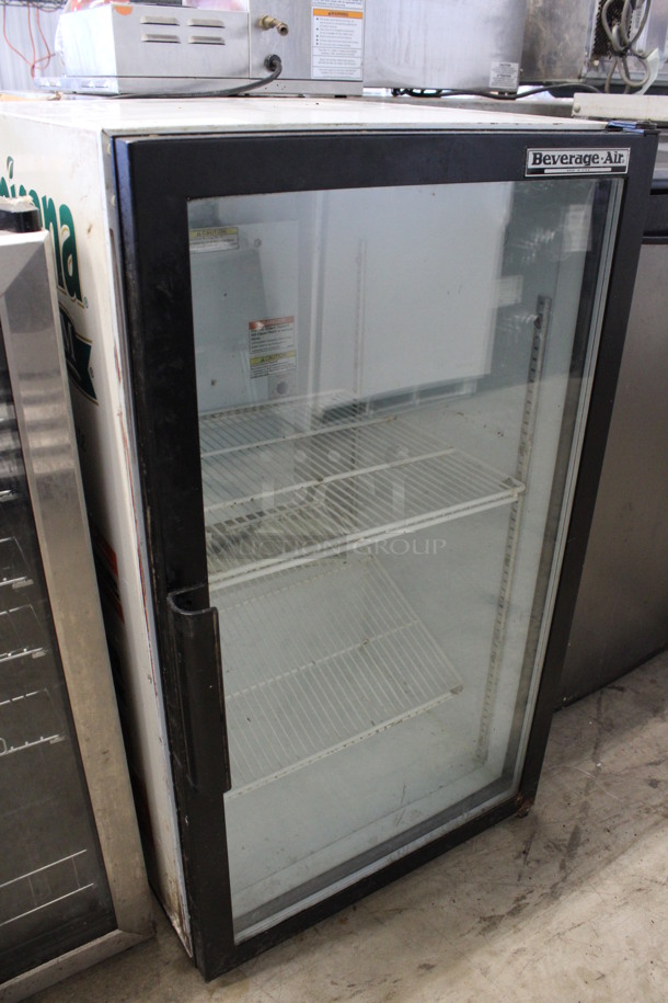 Beverage Air Model UR30G Metal Mini Cooler Merchandiser. 115 Volts, 1 Phase. 20.5x25x35.5. Tested and Powers On But Temps at 41 Degrees - Image 3 of 5