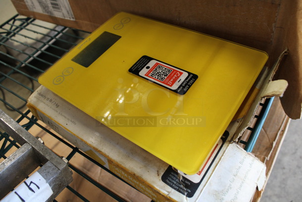 IN ORIGINAL BOX! Escali Countertop Food Portioning Scale. 6.5x9x1 - Image 2 of 4