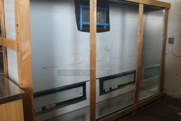 BRAND NEW! Streivor Air Systems DMH Commercial Stainless Steel Condensate Dish Machine Hoods Type II - Image 1 of 6