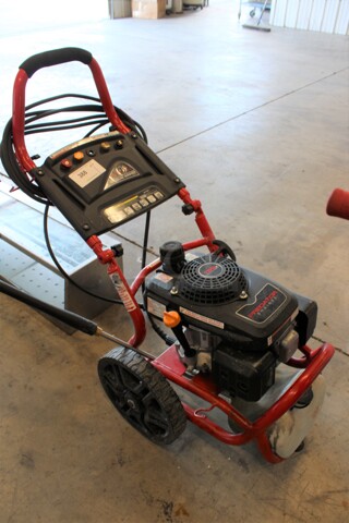 Predator 2500 PSI 2.4 GPM 4 HP Gas Powered Pressure Washer. 20x36x38