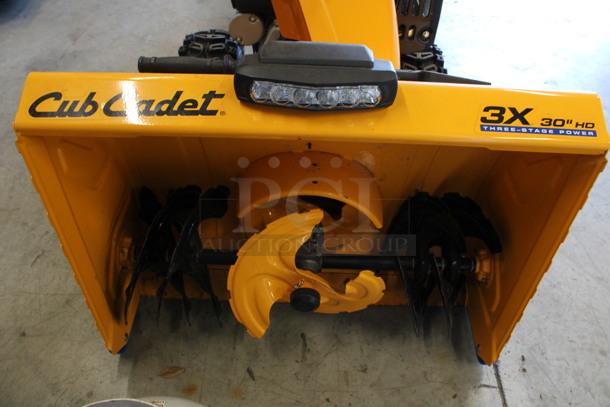 Cub Cadet 3X 30" HD Three Stage Power Metal Snow Thrower. 30x54x40 - Image 2 of 7